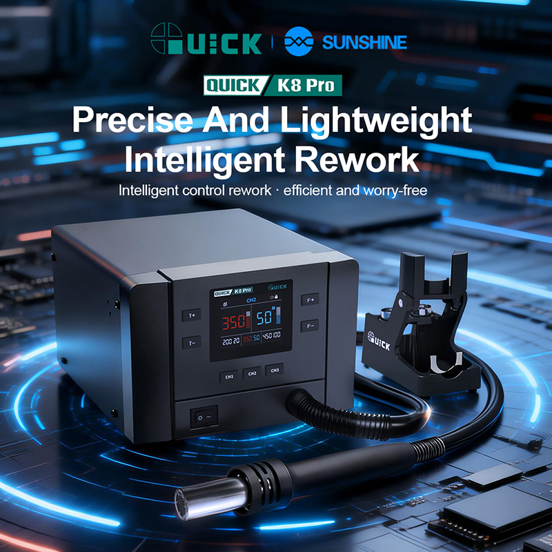 Power Tools Pro - QUICK K8 Pro Intelligent Hot Air