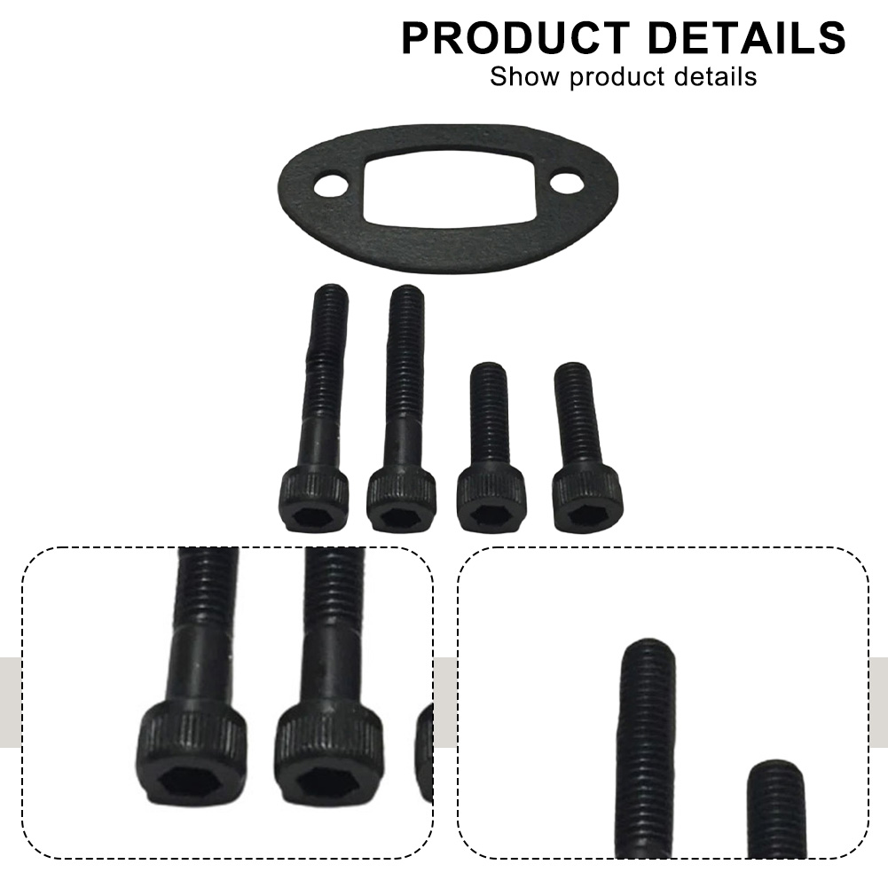 Power Tools And Names - Exhaust Seal Kit Muffler Gasket Bolts