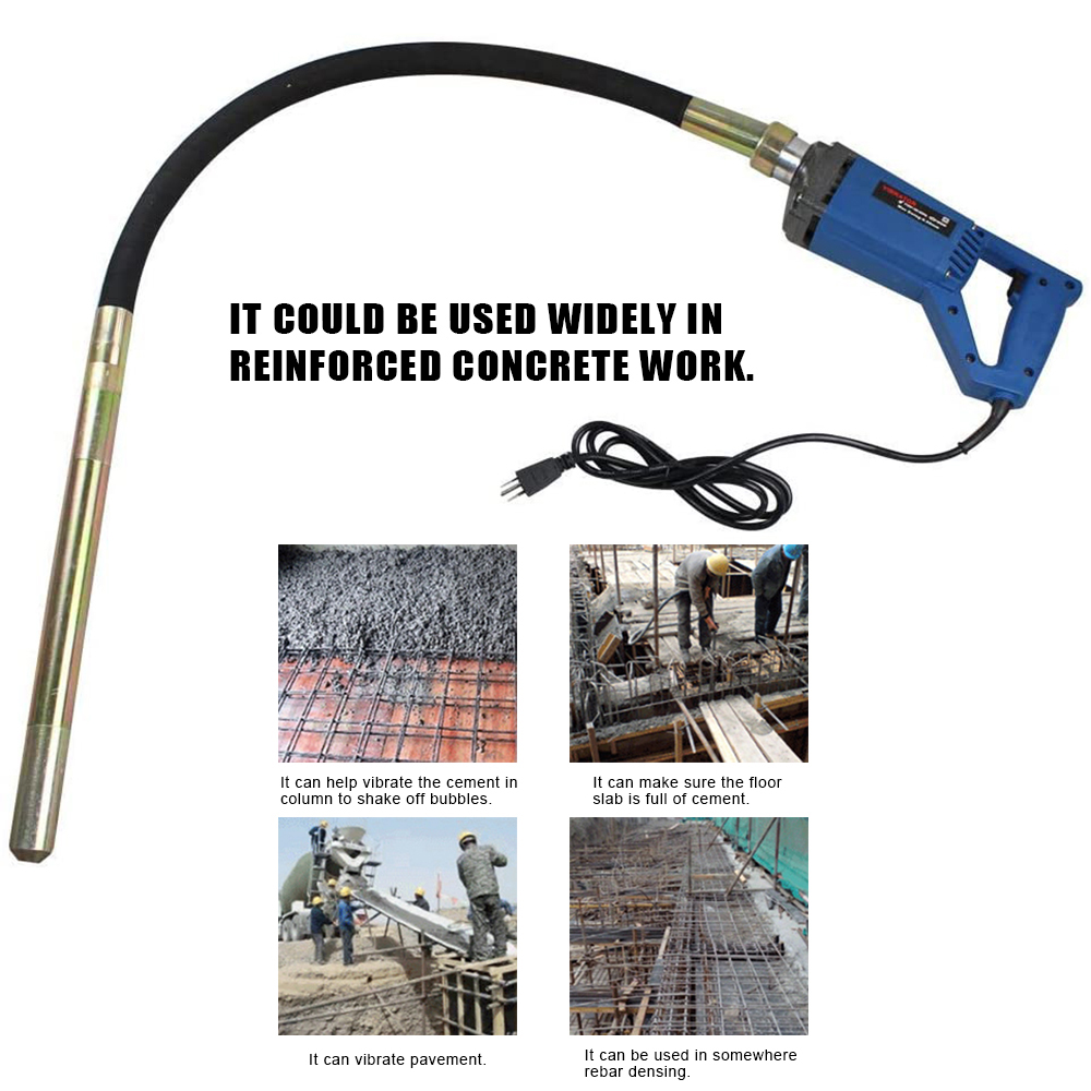 Power Tools For Construction - Electric Handhled Concrete Vibrator Tool Cement