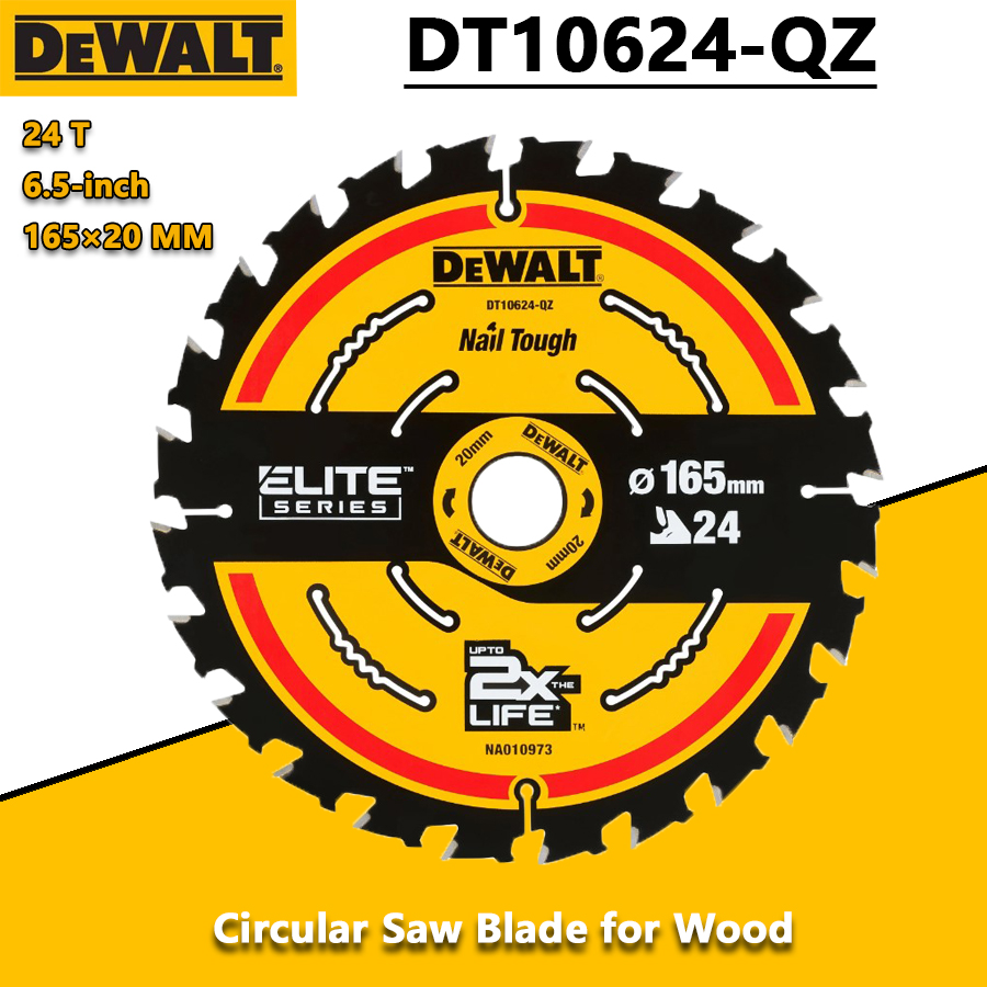 Power Tools For Construction - DEWALT DT10624-QZ 1/3pcs 24T Construction Circular