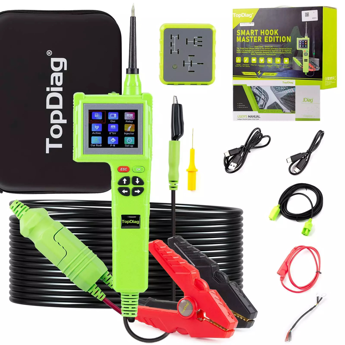Power Tools Pro - TopDiag P200 Pro Automotive Circuit Tester