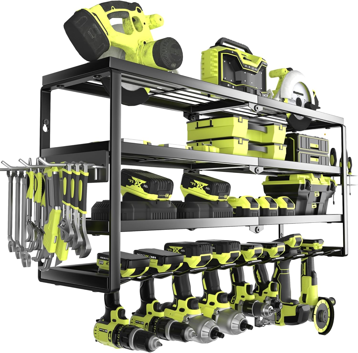 4 Layer Wall Mount Power Tool  - Power Tools Holder recensione e prezzo