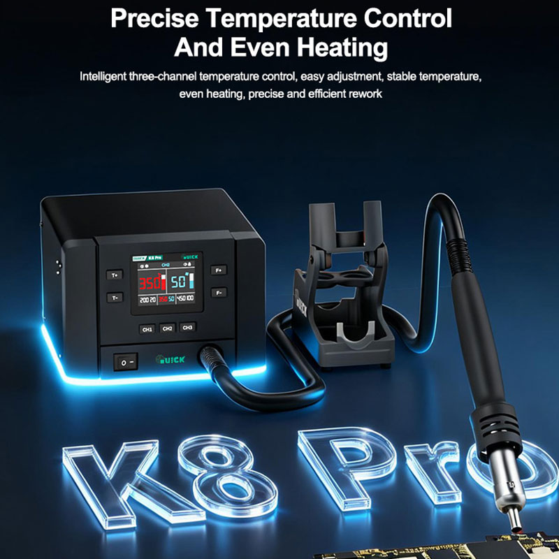 QUICK K8 Pro Intelligent Hot A - Power Tools Pro recensione e prezzo