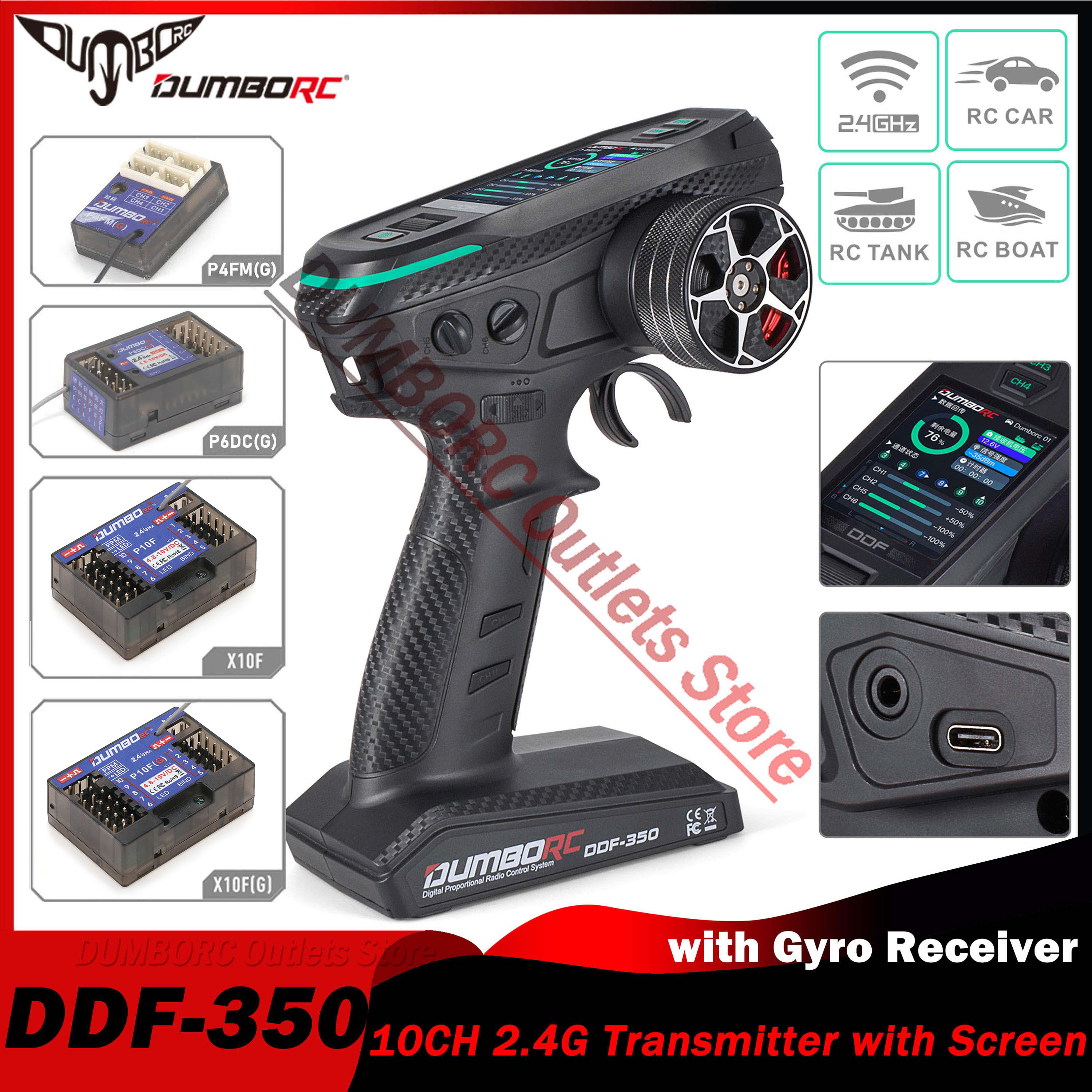 DUMBORC DDF-350 10CH RC Remote - Impact Driver Cordless recensione e prezzo