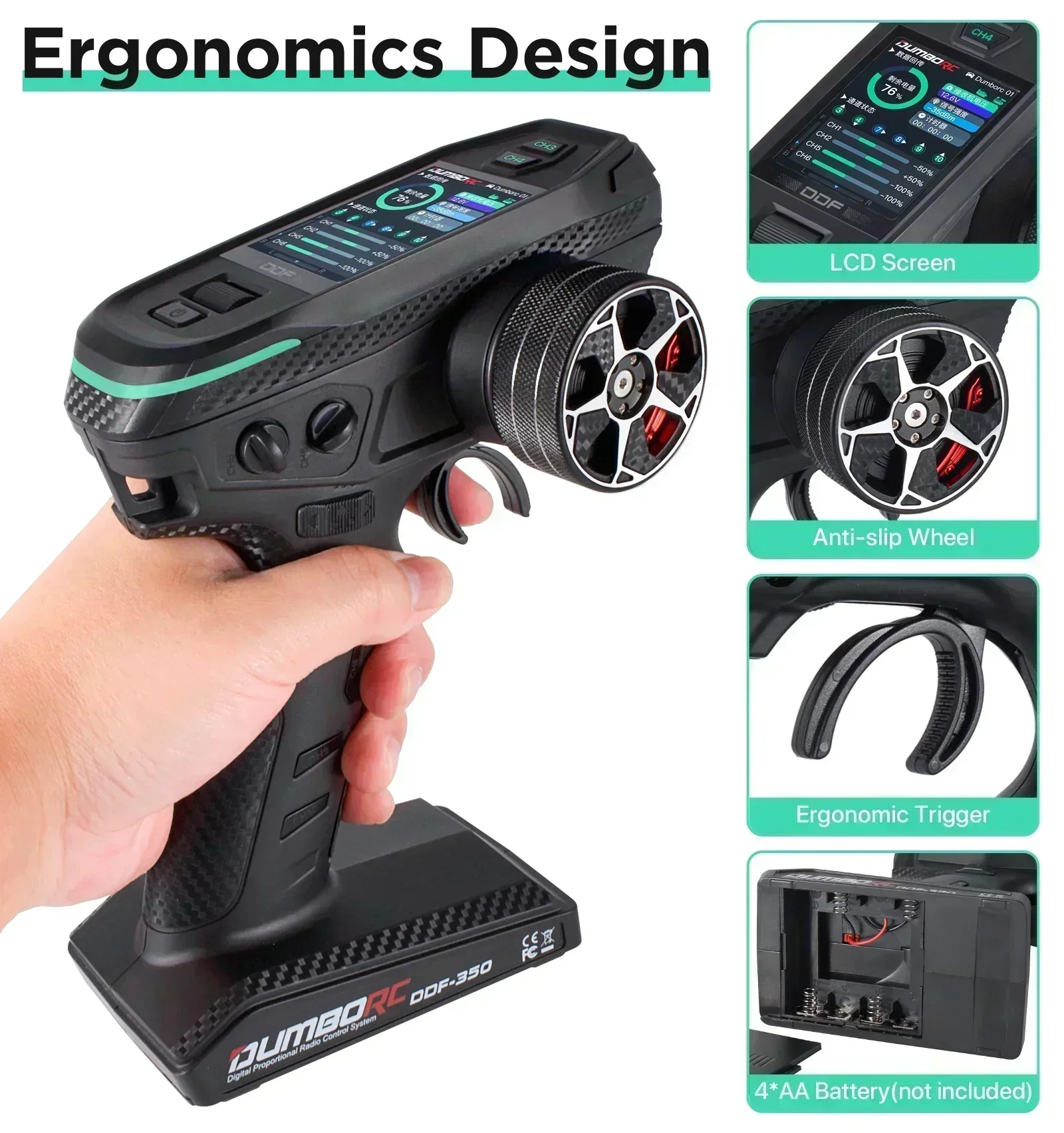 DUMBORC DDF-350 10CH RC Remote - Impact Driver Cordless recensione e prezzo