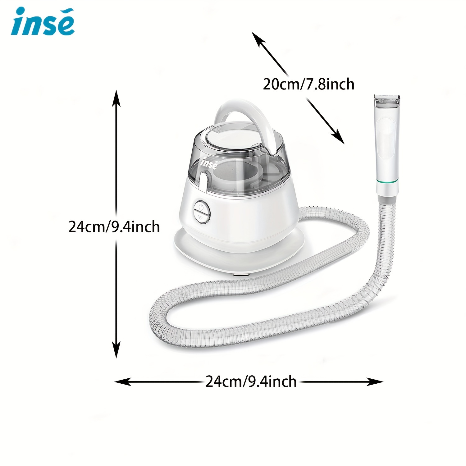 INSE P20 Pet Grooming Vacuum C - Vacuum Cleaner Power Tools recensione e prezzo