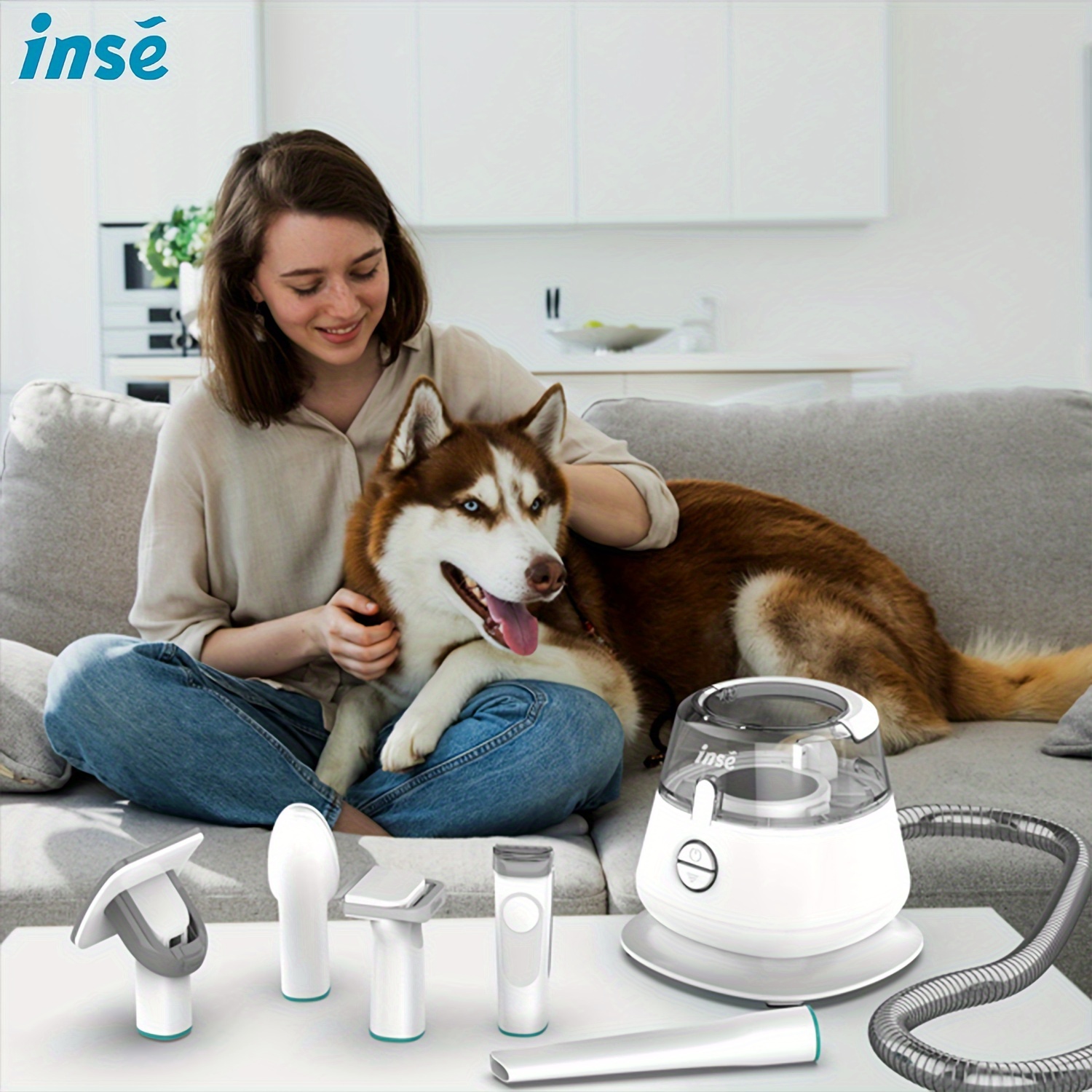 INSE P20 Pet Grooming Vacuum C - Vacuum Cleaner Power Tools recensione e prezzo