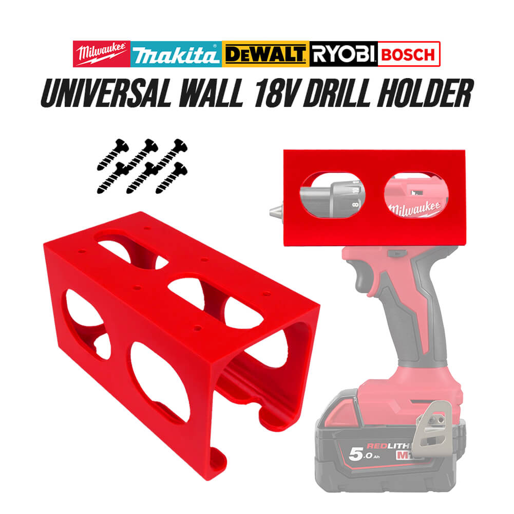 Universal 18V Drill Wall Mount - Power Tools Holder recensione e prezzo
