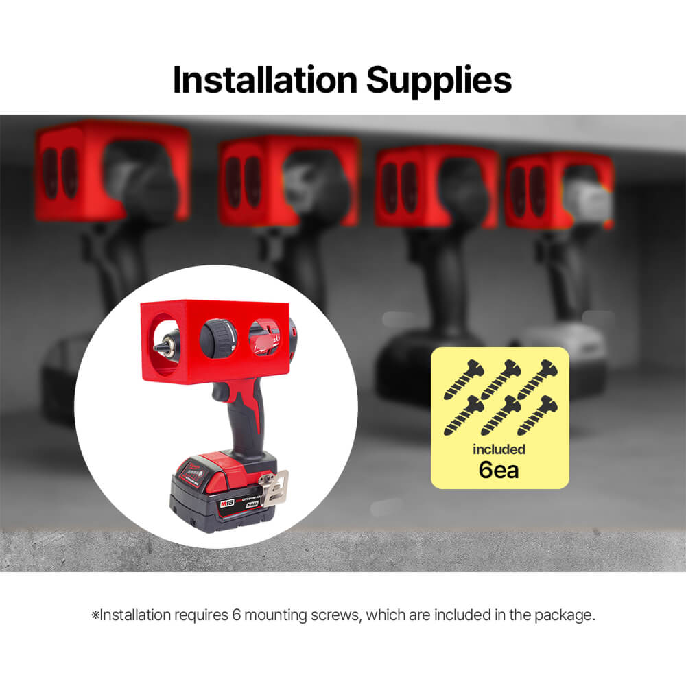 Universal 18V Drill Wall Mount - Power Tools Holder recensione e prezzo