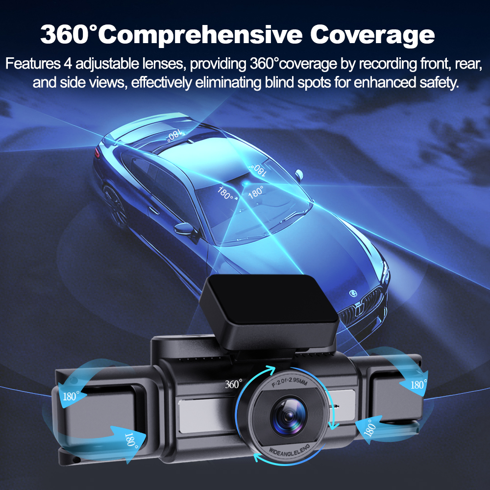 BEPOCAM 4 Channel Dash Cam 4K  - Power Tools Japan recensione e prezzo