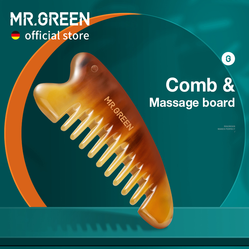 MR.GREEN Comb With Guasha Scra - Power Tools Green Color recensione e prezzo