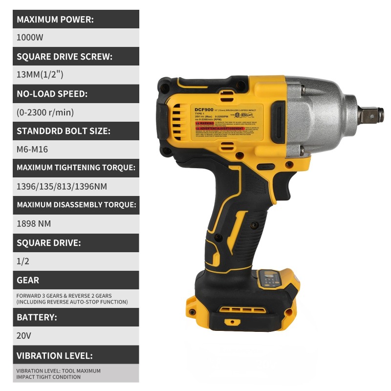 Brushless Cordless Impact Wren - Power Tools For Construction recensione e prezzo
