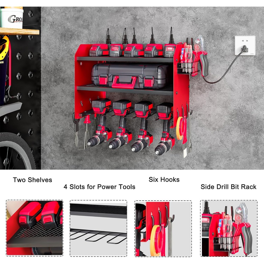 Wall Mount Power Tool Organize - Power Tools Holder recensione e prezzo