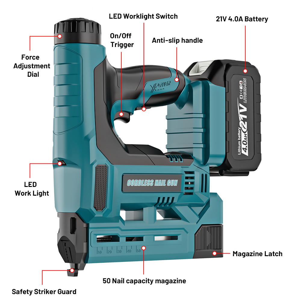 YEARTOP 6 Gear Depth Adjust El - Staple Gun Electric recensione e prezzo