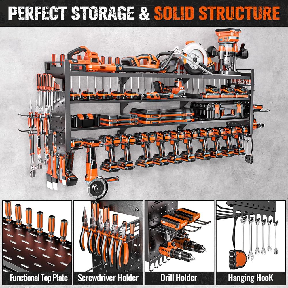 Large Power Tool Organizer Wal - Power Tools Holder recensione e prezzo