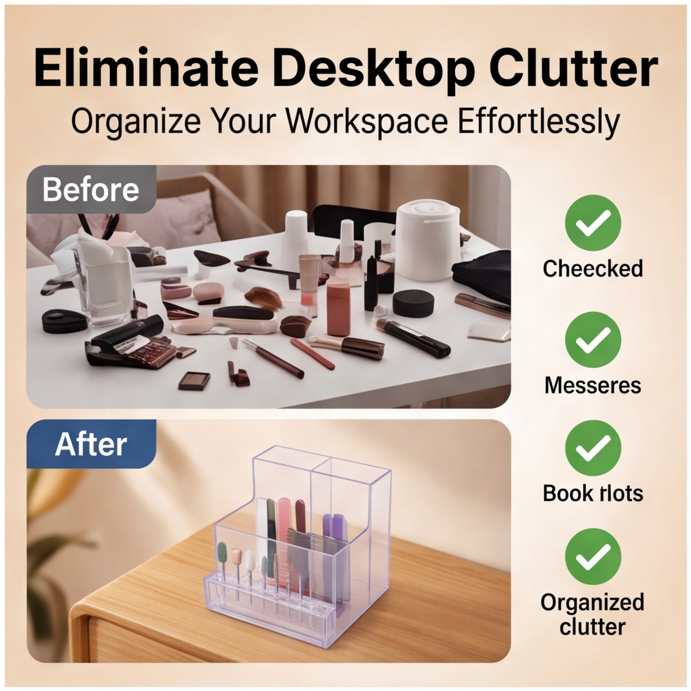 Clear Acrylic Nail Display Box - Power Tools Holder recensione e prezzo