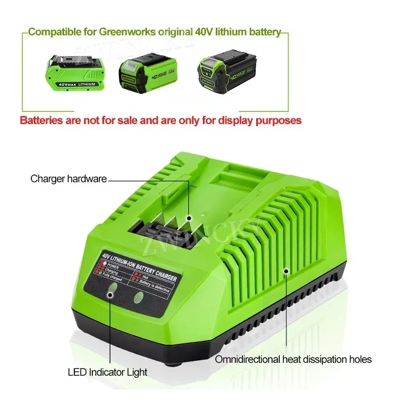 Replacement Charger For Greenw - Power Tools Green Color recensione e prezzo