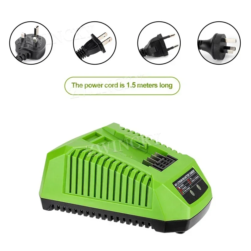 Replacement Charger For Greenw - Power Tools Green Color recensione e prezzo