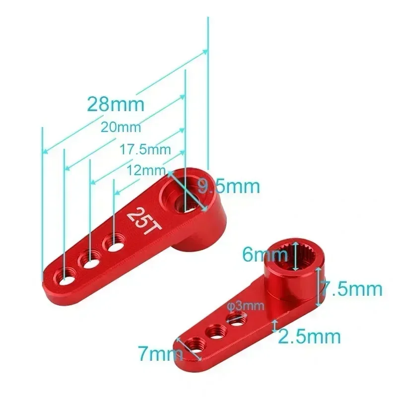NEEBRC 25T Metal Servo Arm 3 H - Impact Driver Cordless recensione e prezzo