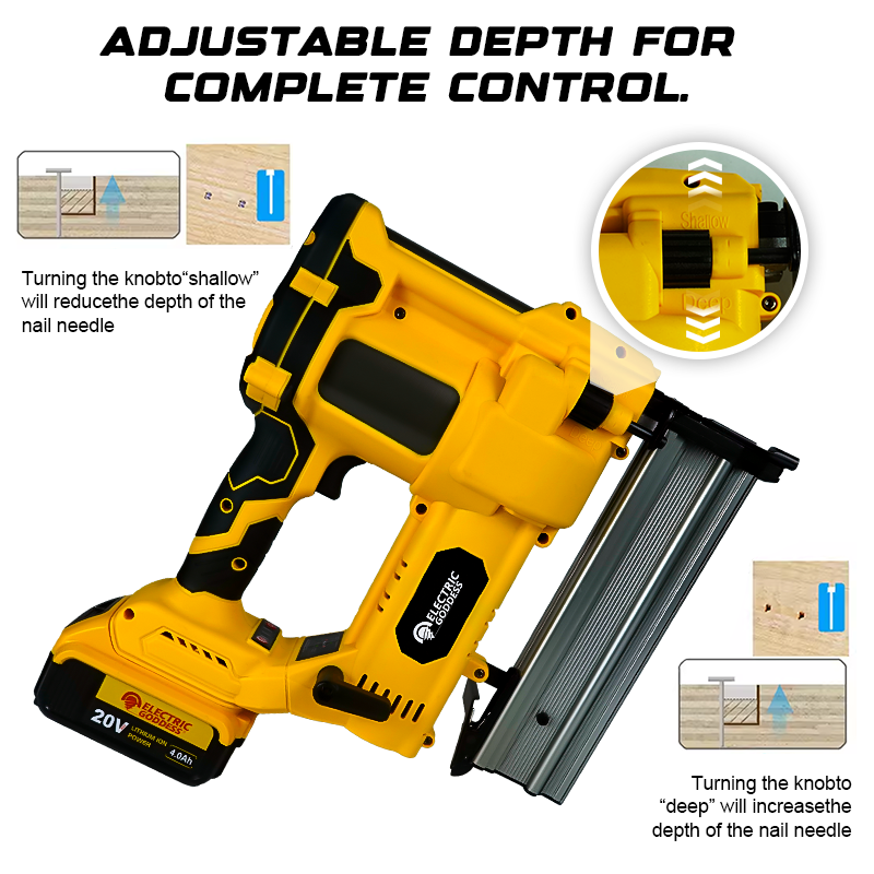 50mm Brushless Electric Nail G - Staple Gun Electric recensione e prezzo