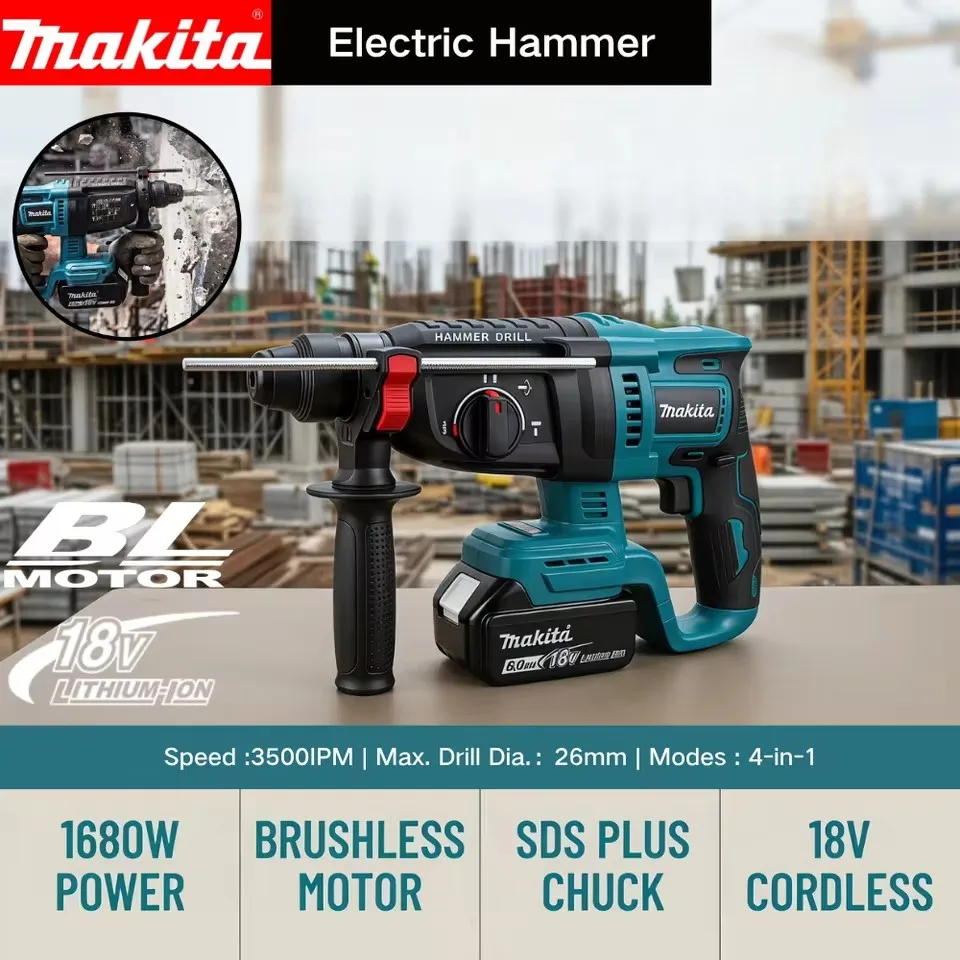 Makita 26MM Brushless Electric - Power Tools Sheets recensione e prezzo