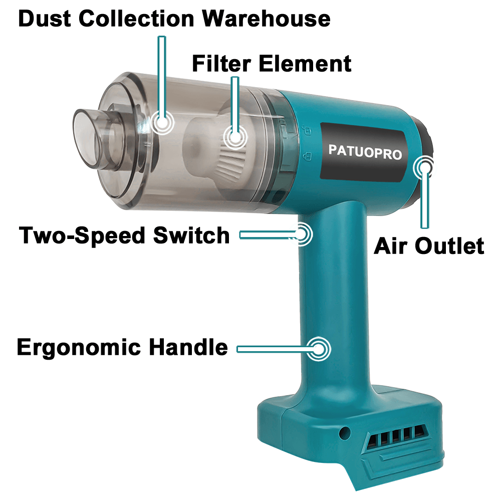 Mini Brushless Handheld Vacuum - Vacuum Cleaner Power Tools recensione e prezzo