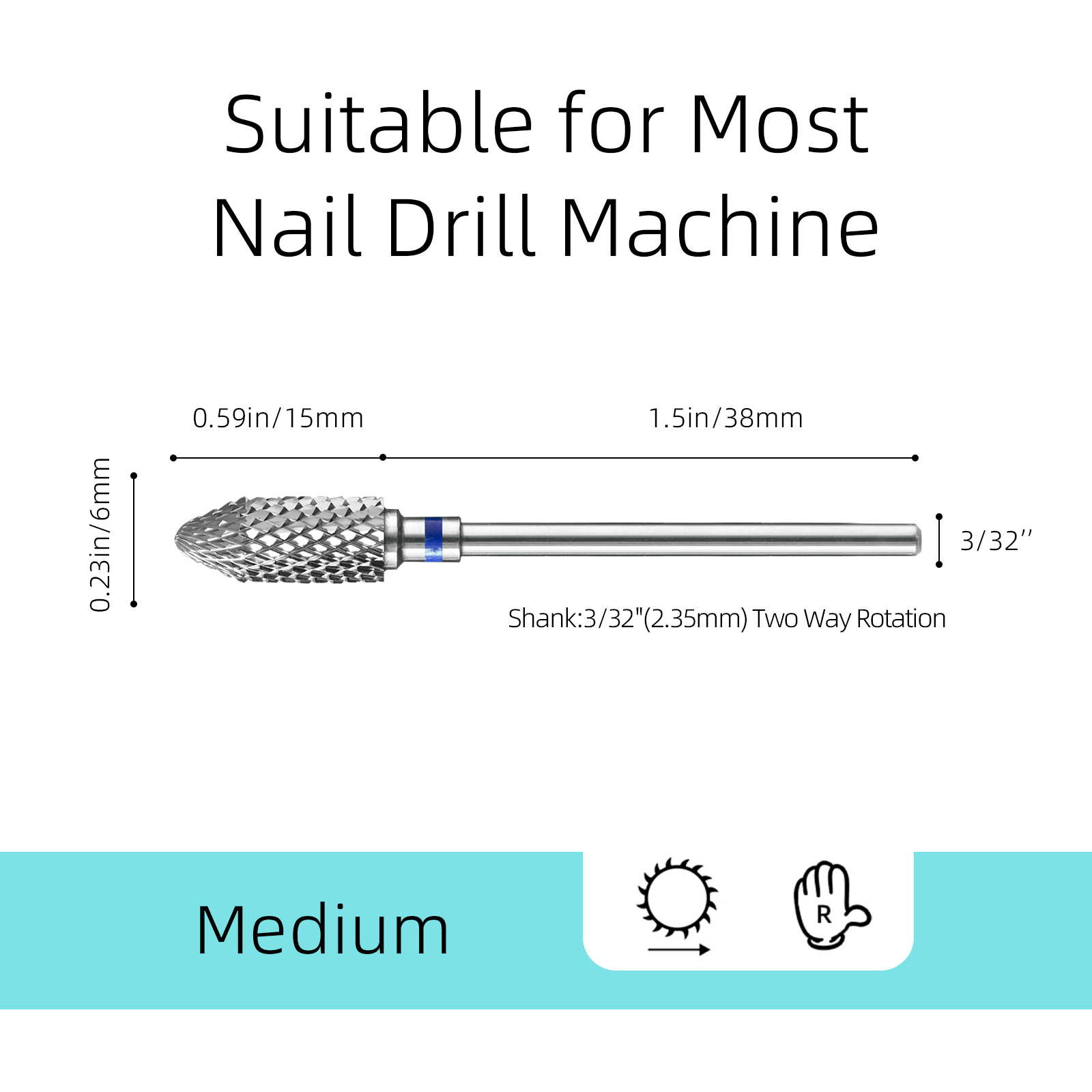 HYTOOS Bullet Carbide Nail Dri - Power Tools Pro recensione e prezzo