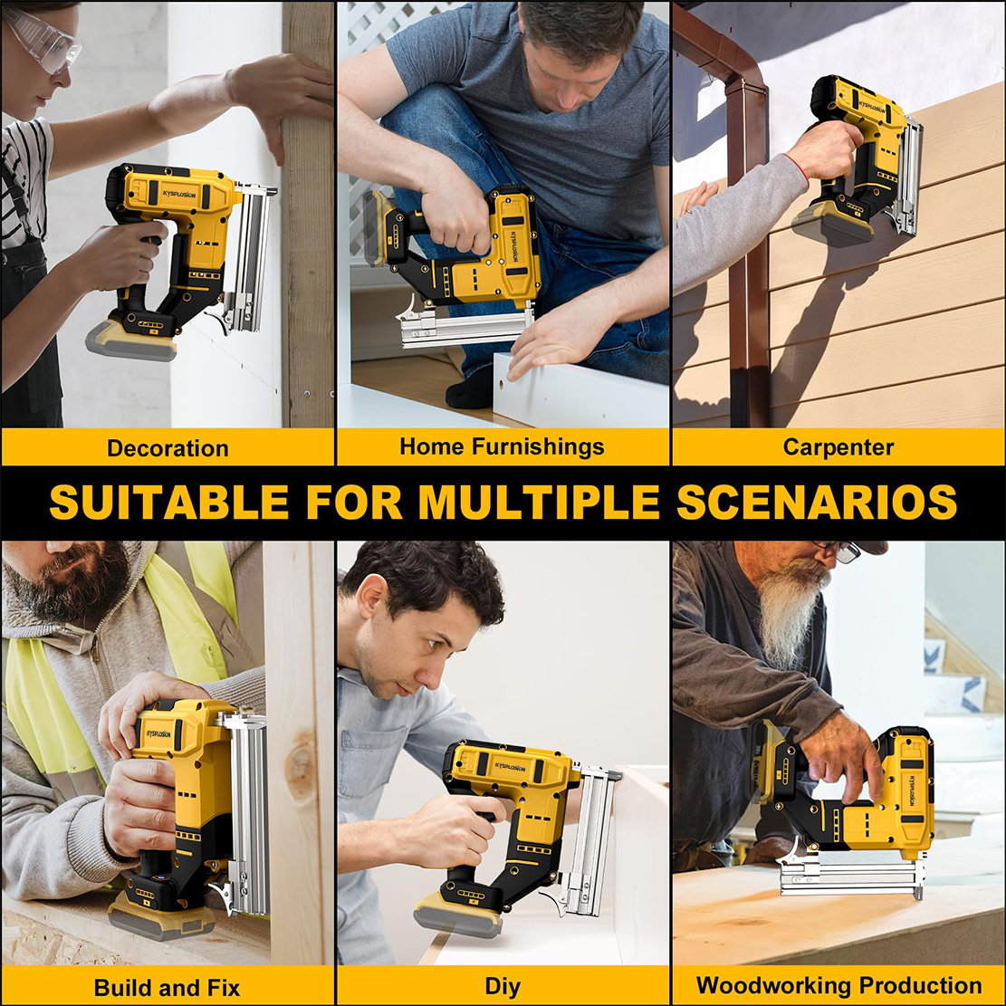 Brushless Nail Gun F30G Tacker - Staple Gun Electric recensione e prezzo