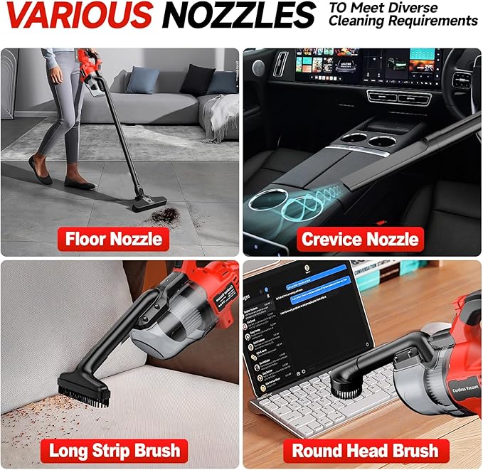 16000pa Cordless Electric Vacu - Vacuum Cleaner Power Tools recensione e prezzo