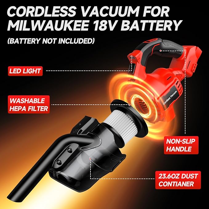 16000pa Cordless Electric Vacu - Vacuum Cleaner Power Tools recensione e prezzo