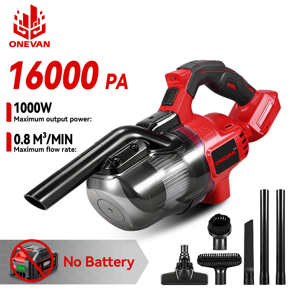 ONEVAN 16000PA Cordless Electr - Vacuum Cleaner Power Tools recensione e prezzo