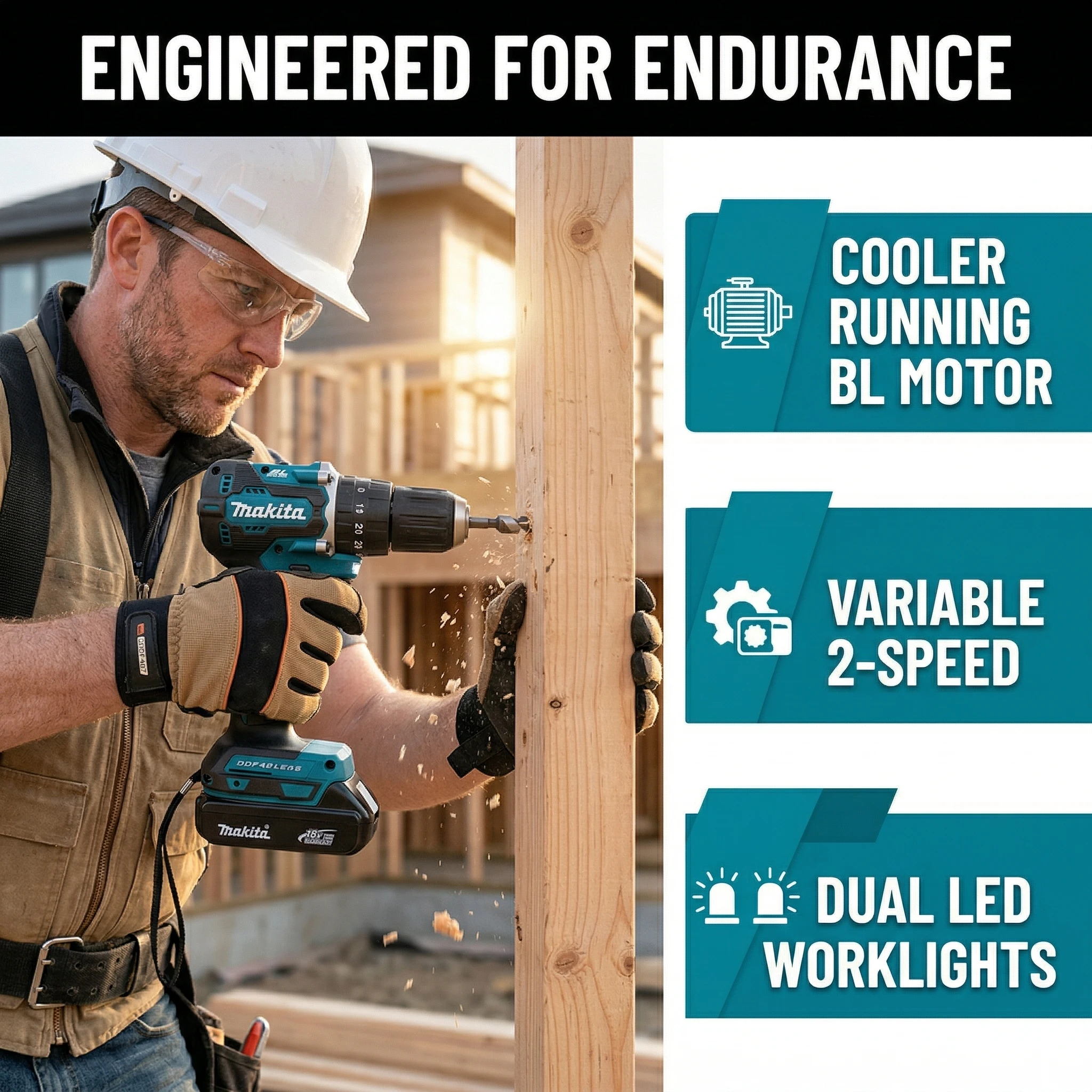 Makita DDF487 Cordless Driver  - Power Tools Sheets recensione e prezzo