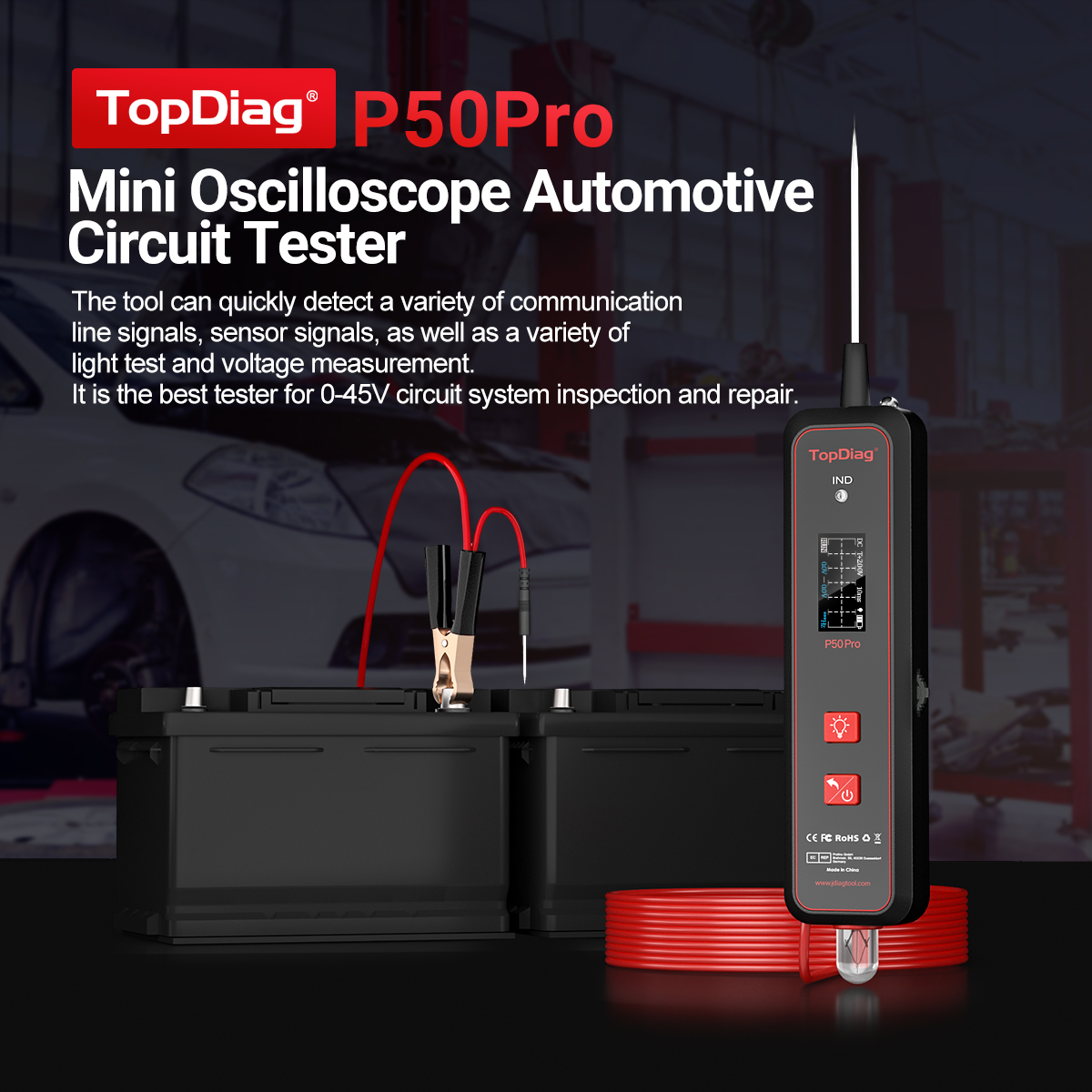 Topdiag P50 Pro Automotive Cir - Power Tools Pro recensione e prezzo