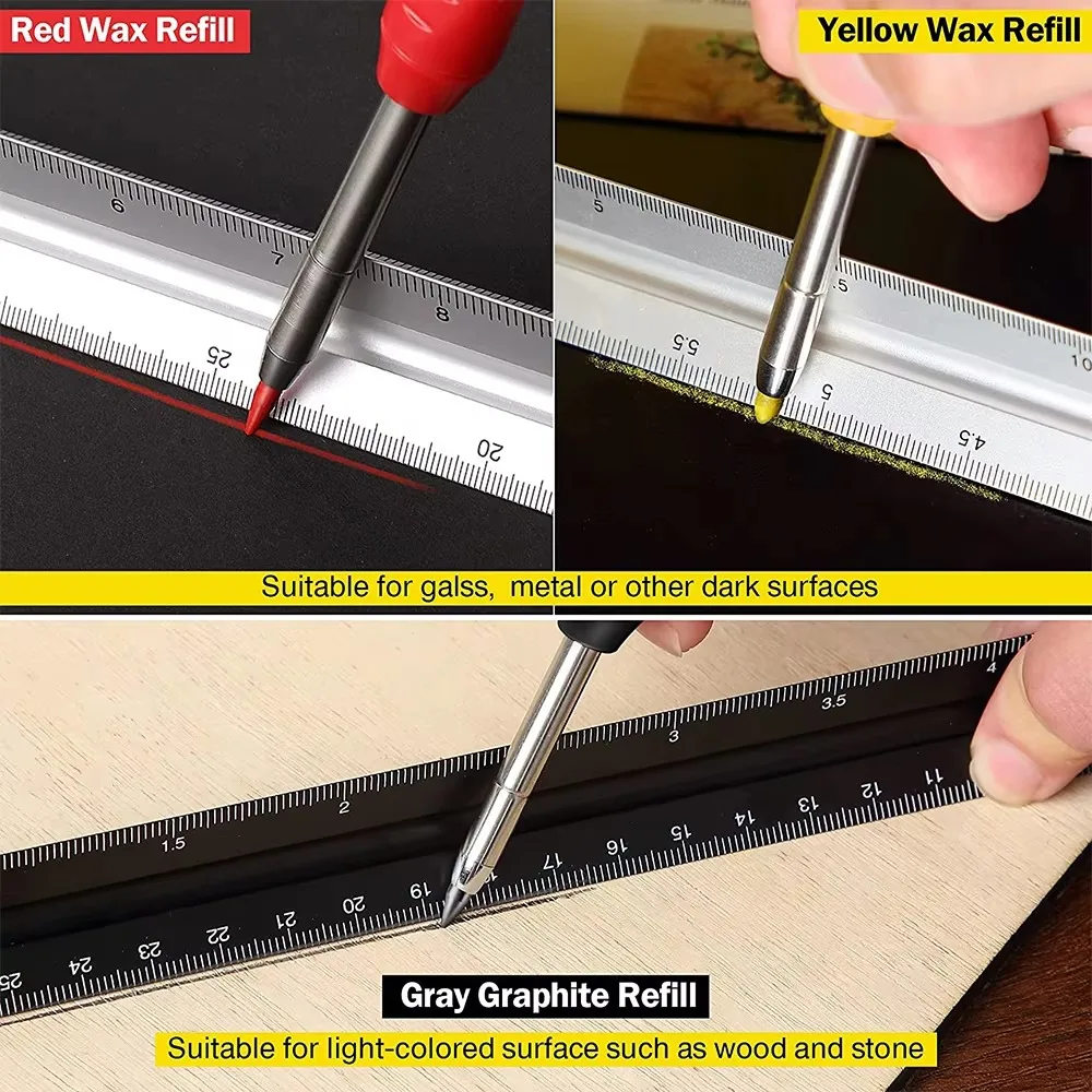 Solid Carpenter Pencil Set Woo - Power Tools For Construction recensione e prezzo
