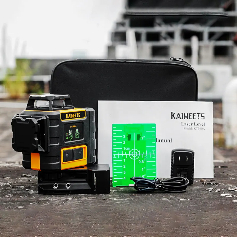 KAIWEETS KT360A 3D Cross Line  - Power Tools Green Color recensione e prezzo