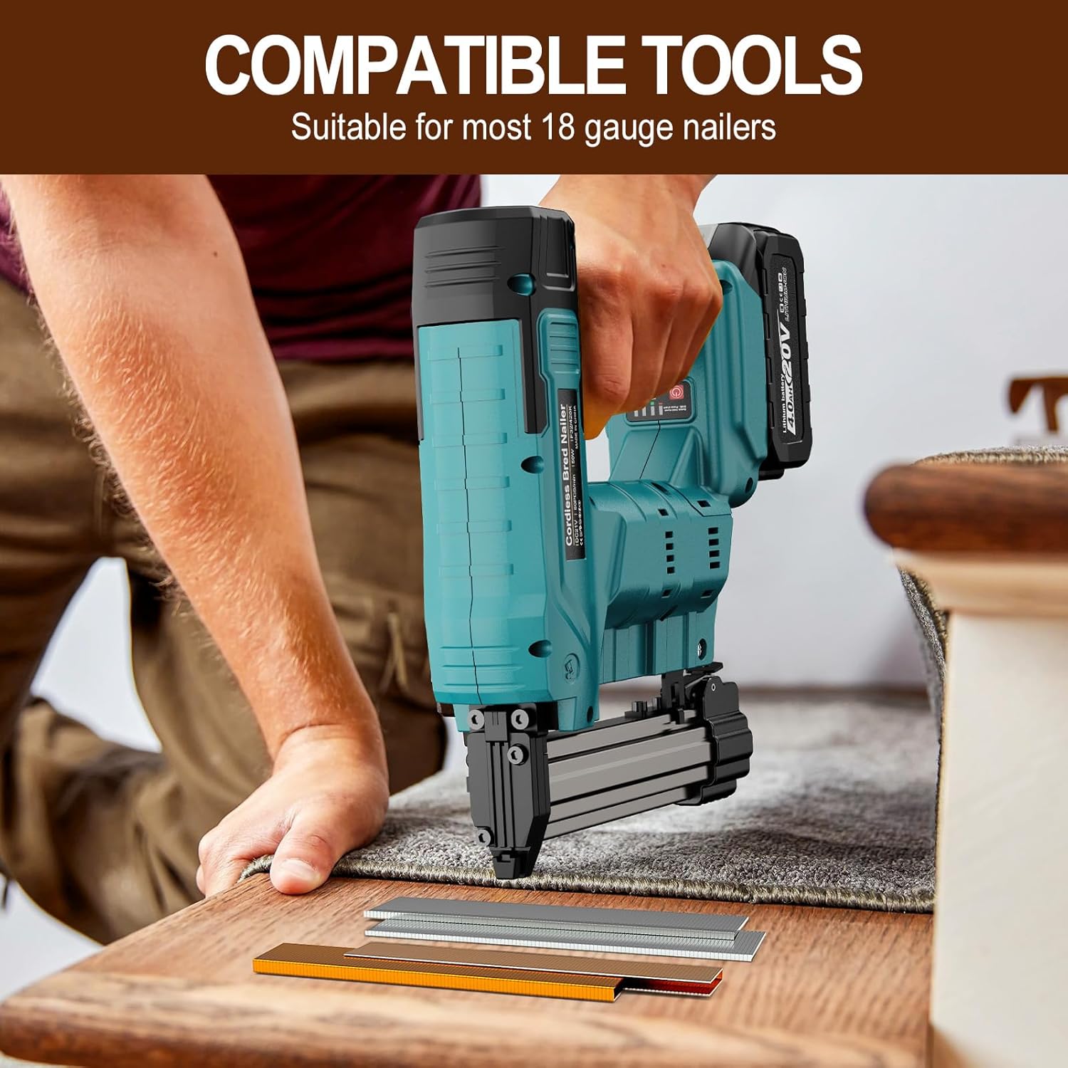 1600pcs/box F32 Brad Nails 425 - Staple Gun Electric recensione e prezzo