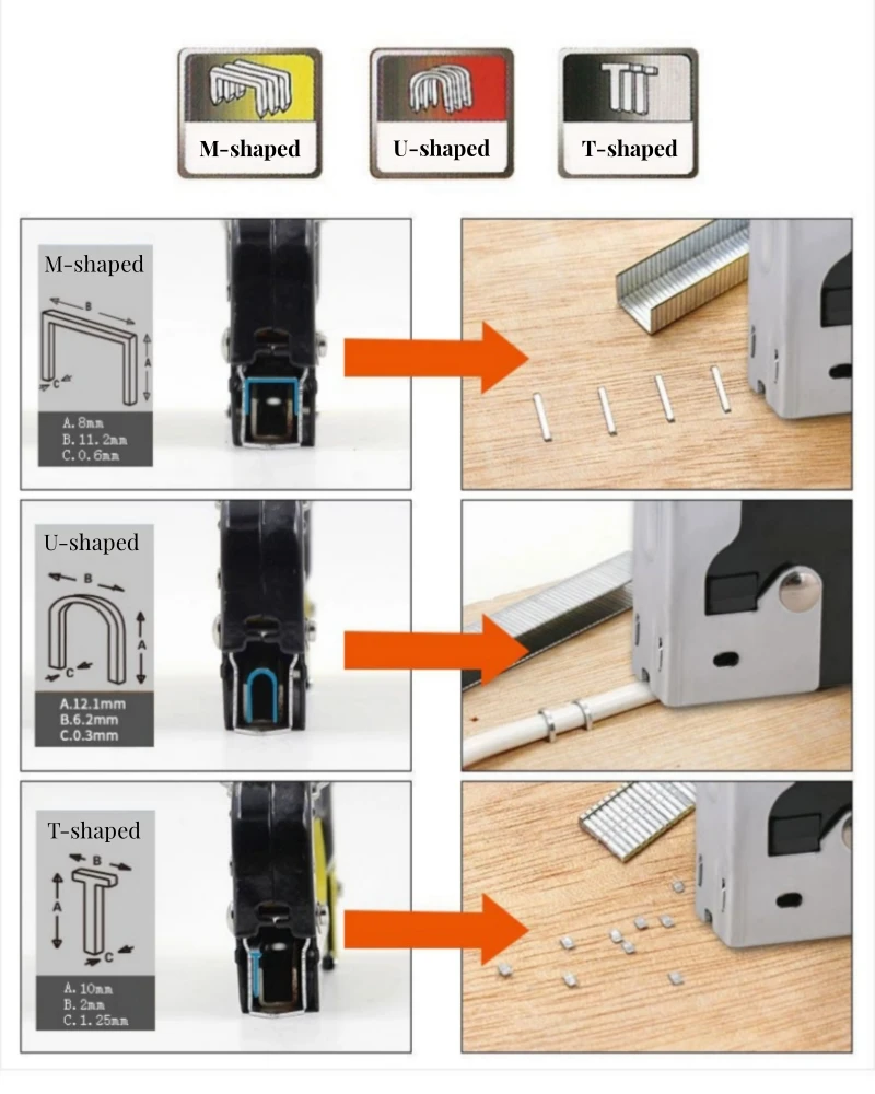 8mm 10mm 12mm Staples For Elec - Staple Gun Electric recensione e prezzo