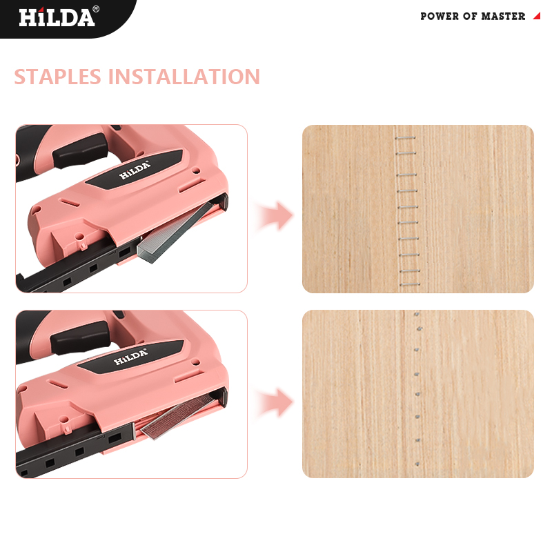 HILDA Electric Staple Nail Gun - Staple Gun Electric recensione e prezzo