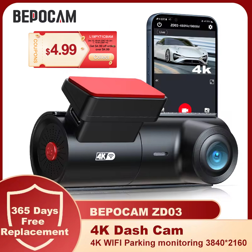 BEPOCAM ZD03 4K Dash Cam for C - Power Tools Japan recensione e prezzo