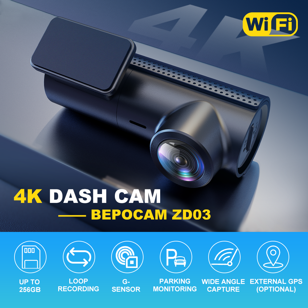 BEPOCAM ZD03 4K Dash Cam for C - Power Tools Japan recensione e prezzo