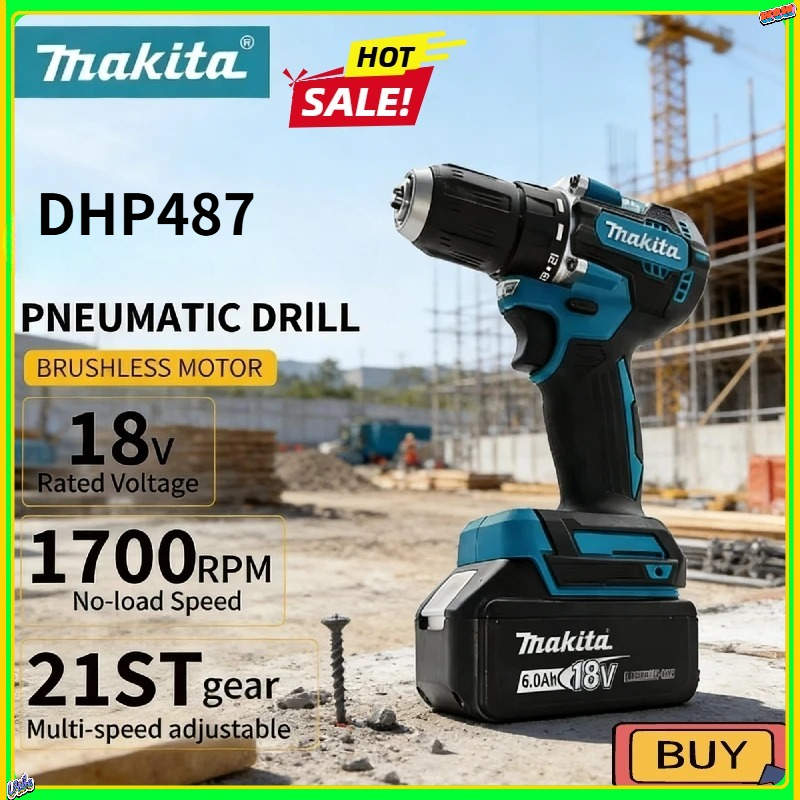 Makita DHP487 LXT Brushless Im - Impact Driver Cordless recensione e prezzo