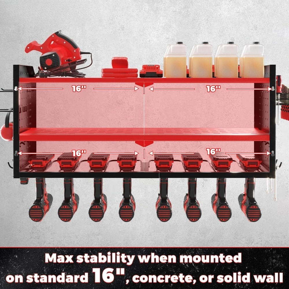 Wall Mount Power Tool Organize - Power Tools Holder recensione e prezzo