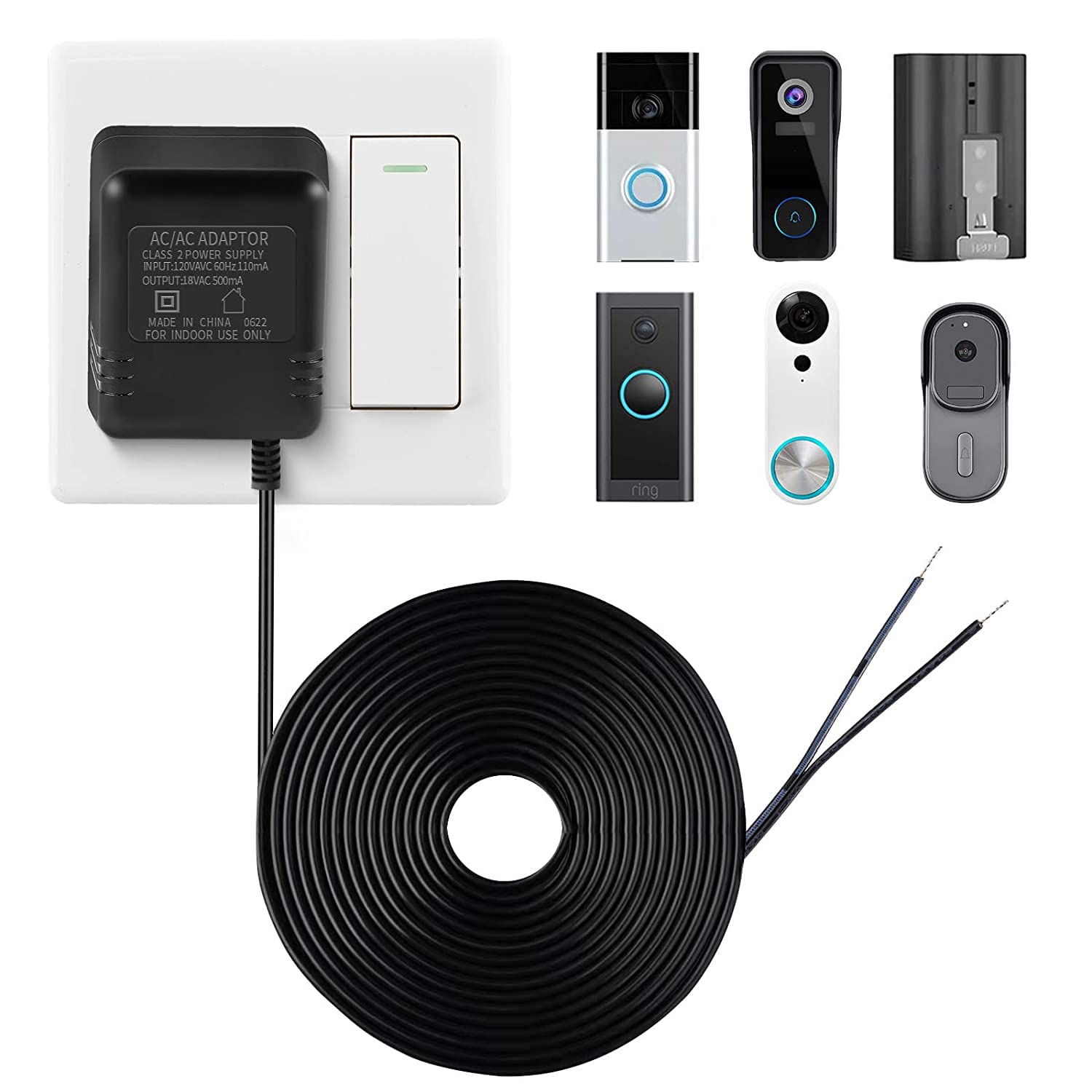 18V 500mA Doorbell Adapter, Vi - Power Tools Pro recensione e prezzo