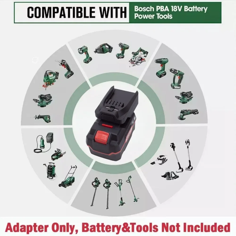 Adapter/Converter for Lidl Par - Power Tools Green Color recensione e prezzo